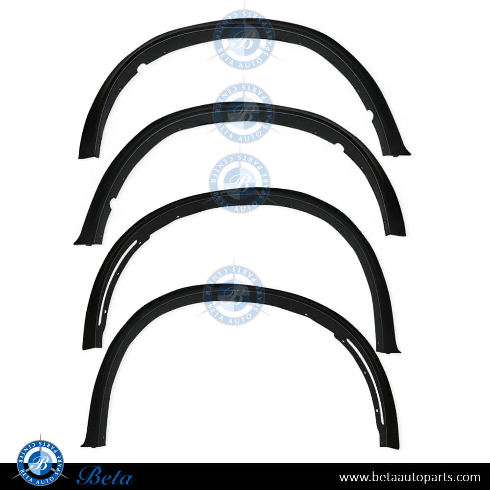 Wheel Arches M Performance for BMW X6 F16 2015-2019 models, Part Number 51777319843 / 51777319844 / 51777319833 / 51777319834 Wheel Arches M Performance for BMW X6 F16 2015-2019 models, Part Number 51777319843 / 51777319844 / 51777319833 / 51777319834